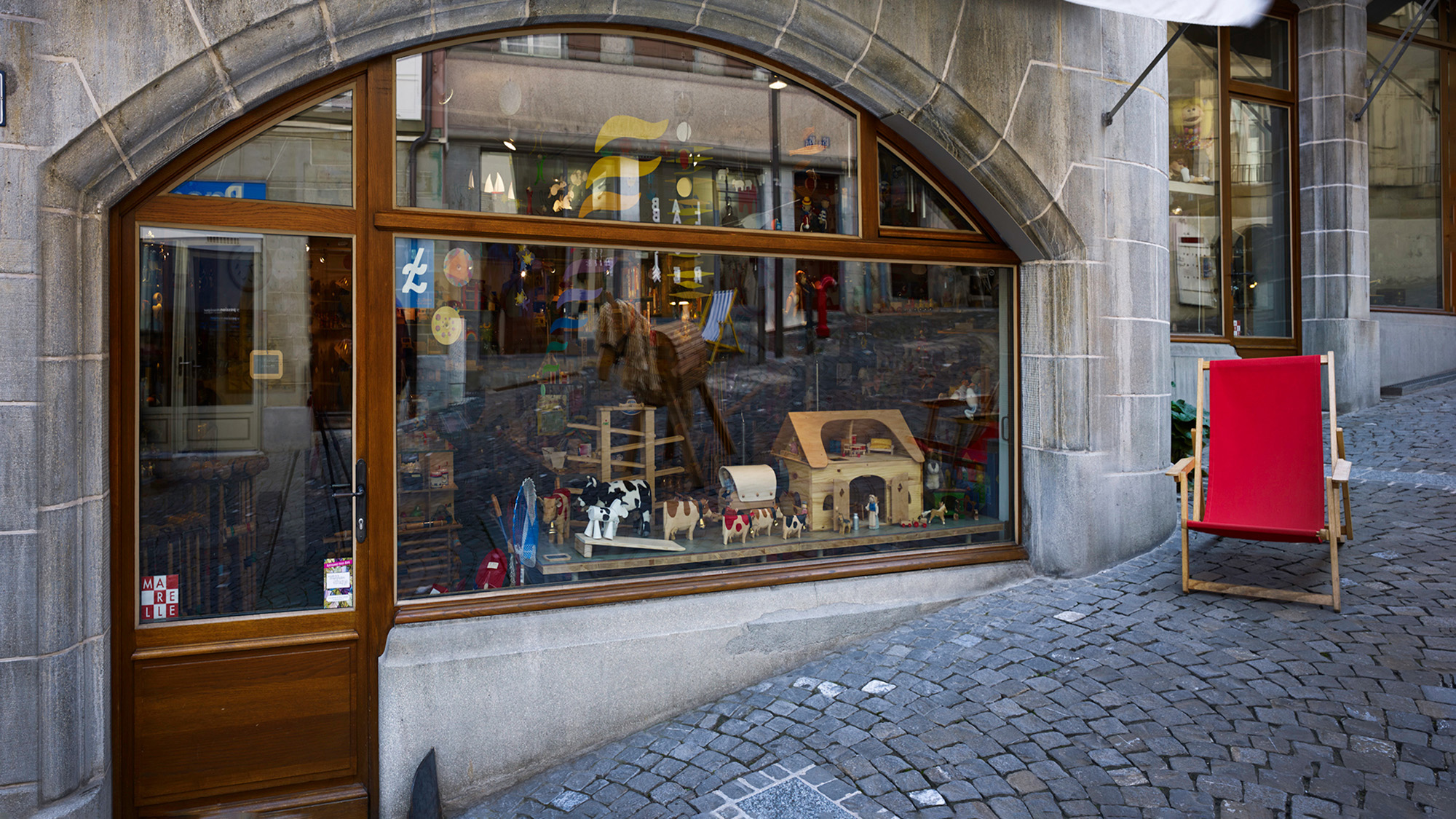 La Marelle Lausanne, magasin de jouets